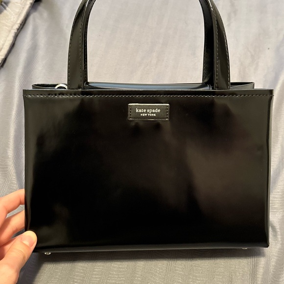 kate spade Handbags - kate spade Black Patent Leather Satchel